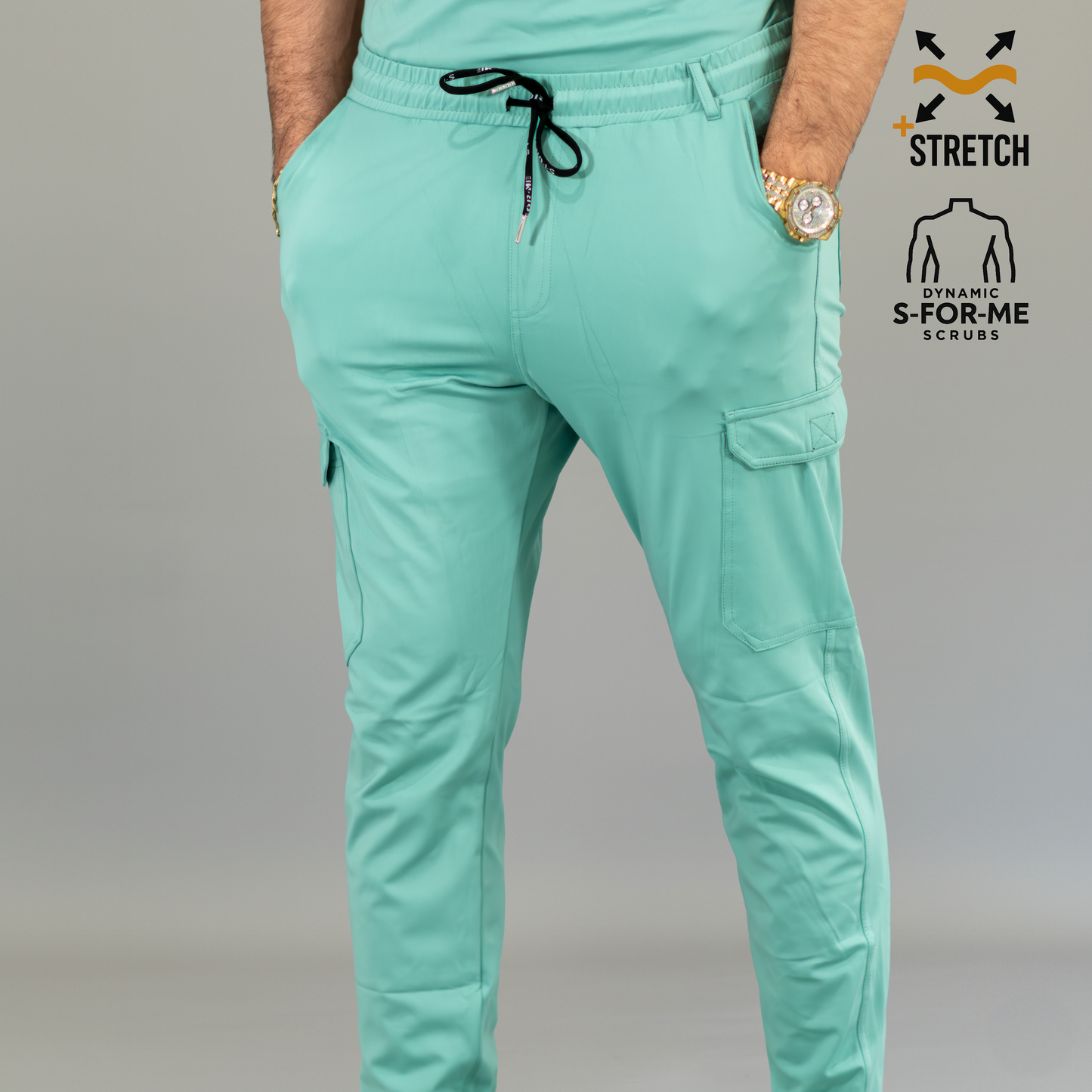 Men's Jogger Pants 901 Brook Green Super Stretch, Scrubs