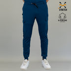 Corsair super stretch scrub jogger pants men back view