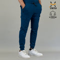 Men's corsair blue jogger scrub pants 901 athletic slim fit S-FOR-ME