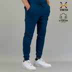 Men's corsair blue jogger scrub pants 901 athletic slim fit S-FOR-ME