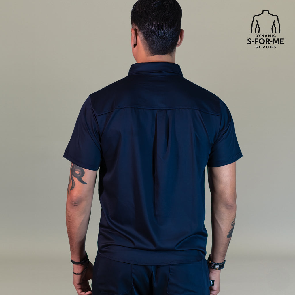 Men’s Butter Soft Touch Navy Blue Top Style 510