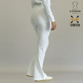 Women's 915 Super Stretch White Flare Scrub Pants