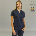 Women’s Top 915 Navy Blue, Super Stretch Scrubs