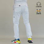 Men's Pants 930 White Super Stretch, Scrubs 930