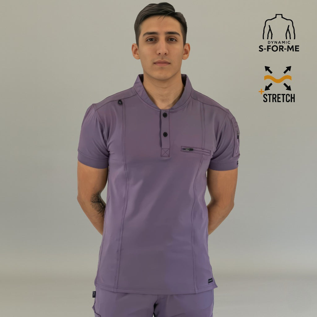 Men's Top 930 Light Purple Super Stretch, Scrubs 930