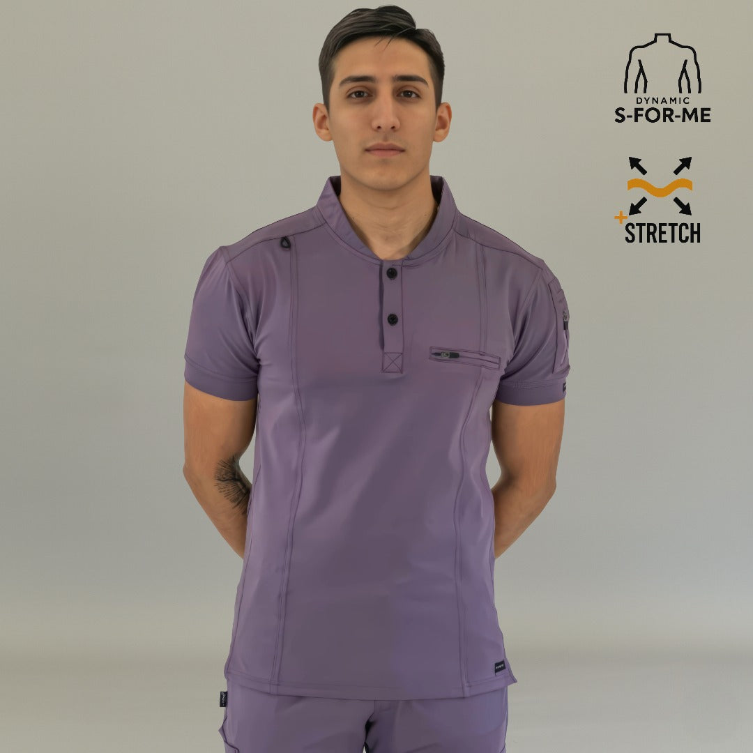 Men's Top 930 Light Purple Super Stretch, Scrubs 930