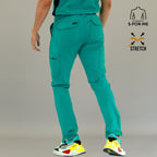 Men's Pants 930 Teal Green Super Stretch, Scrubs 930