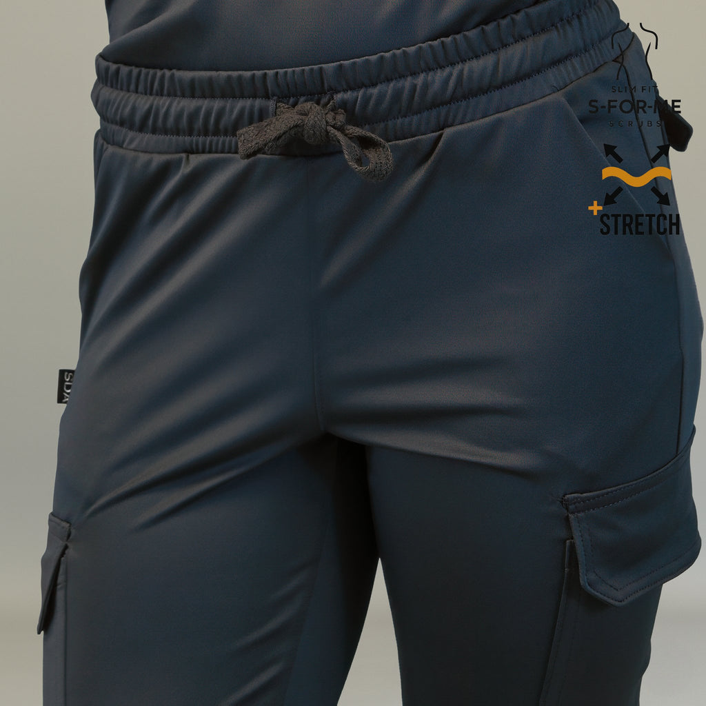 Women's Jogger Pants 910 Black, Super Stretch Scrubs