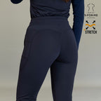 Women’s 915 Super Stretch Navy Blue Flare Scrub Pants