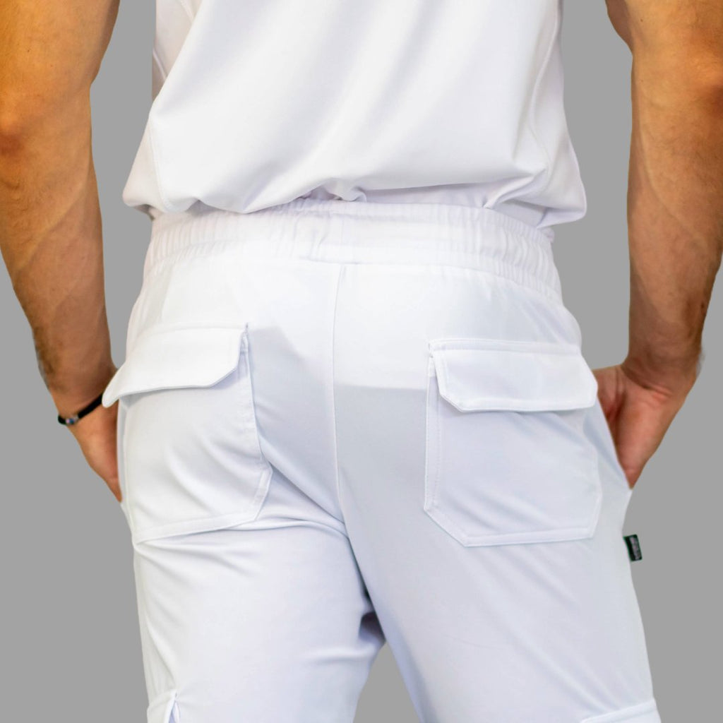 Men's 910 White Super Stretch Jogger Pants