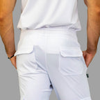 Men's 910 White Super Stretch Jogger Pants