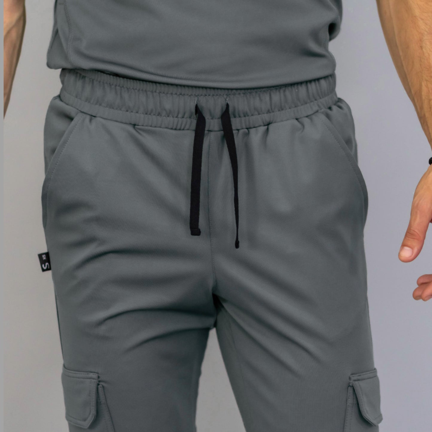 Men's Pants 910 Medium Gray Super Stretch, Scrubs 910