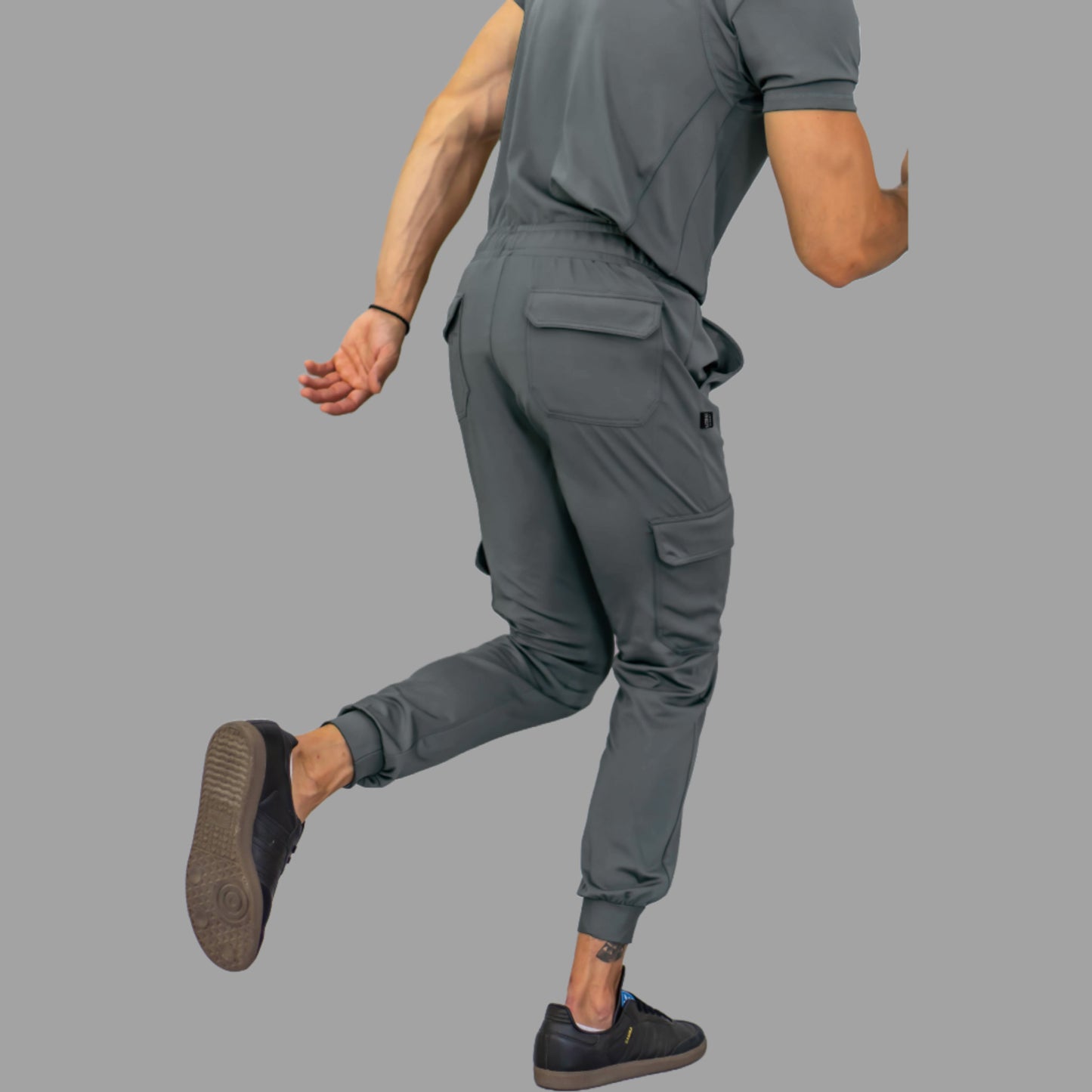 Men's Pants 910 Medium Gray Super Stretch, Scrubs 910