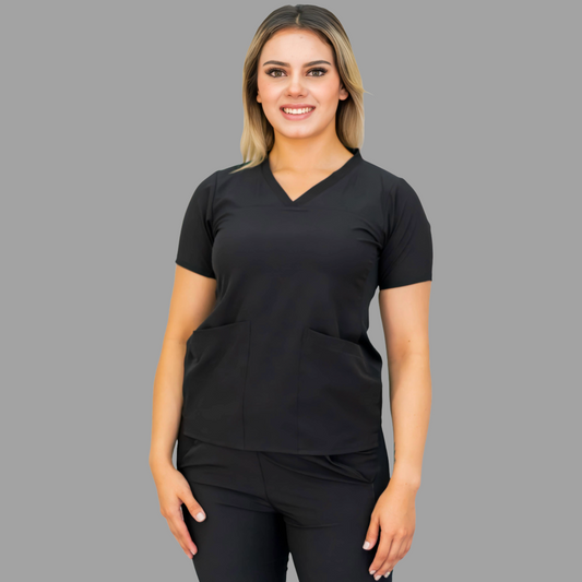 Women's Top 530 Fways Black, Scrubs 530