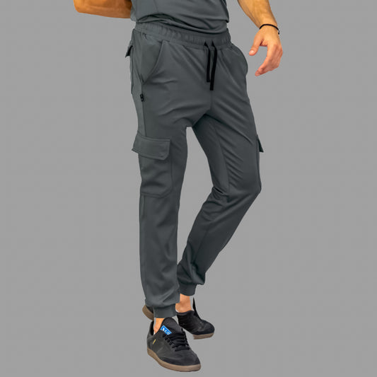 Men's Pants 910 Oxford Gray Super Stretch, Scrubs 910