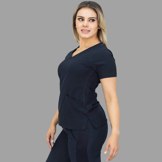 Women's Top Fways Navy, Scrubs 530