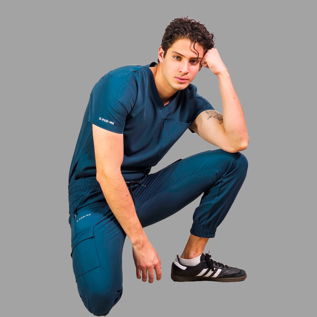 Men’s Scrub Jogger style 300 Caribbean Blue