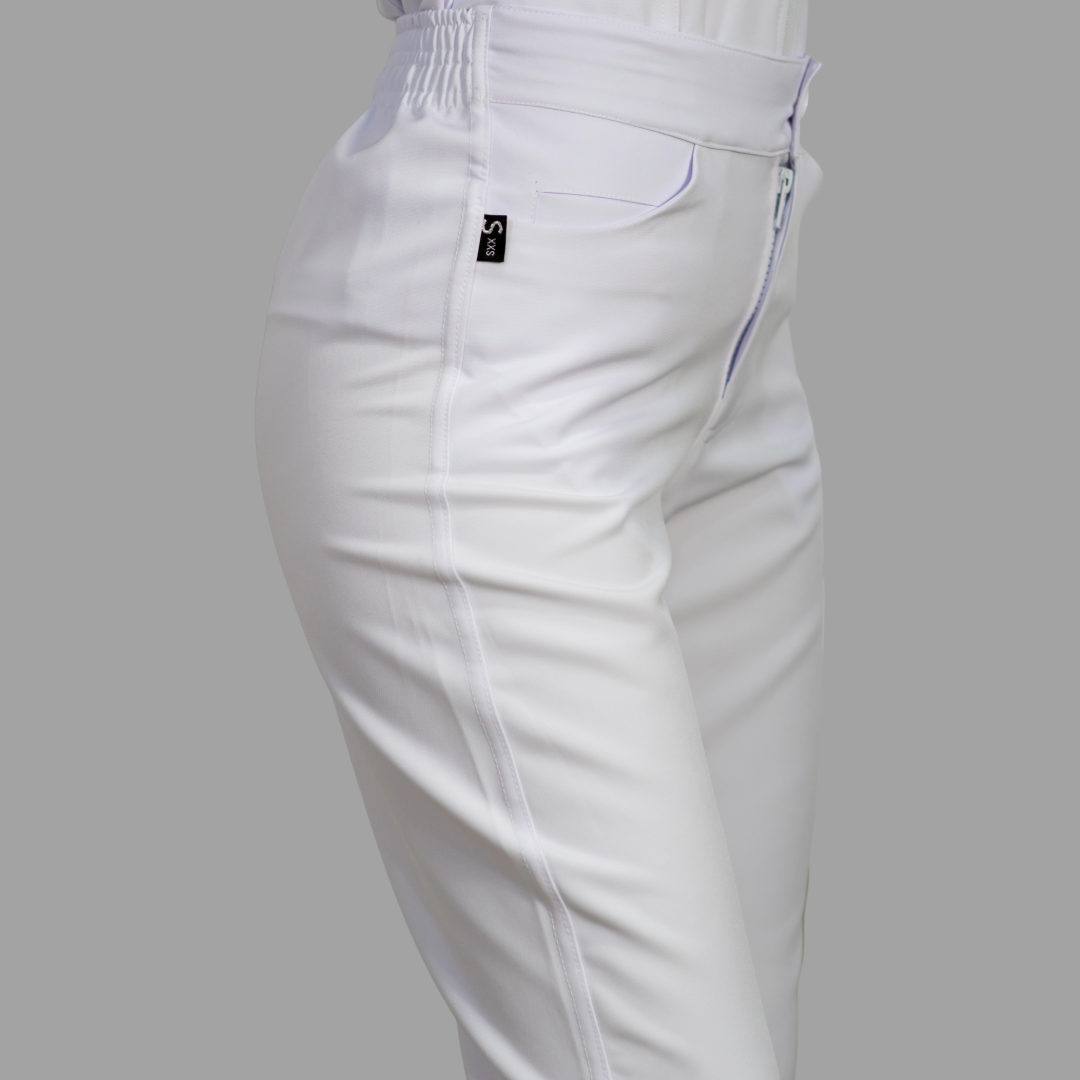 Women's Classic Pants Pure White Waterproof