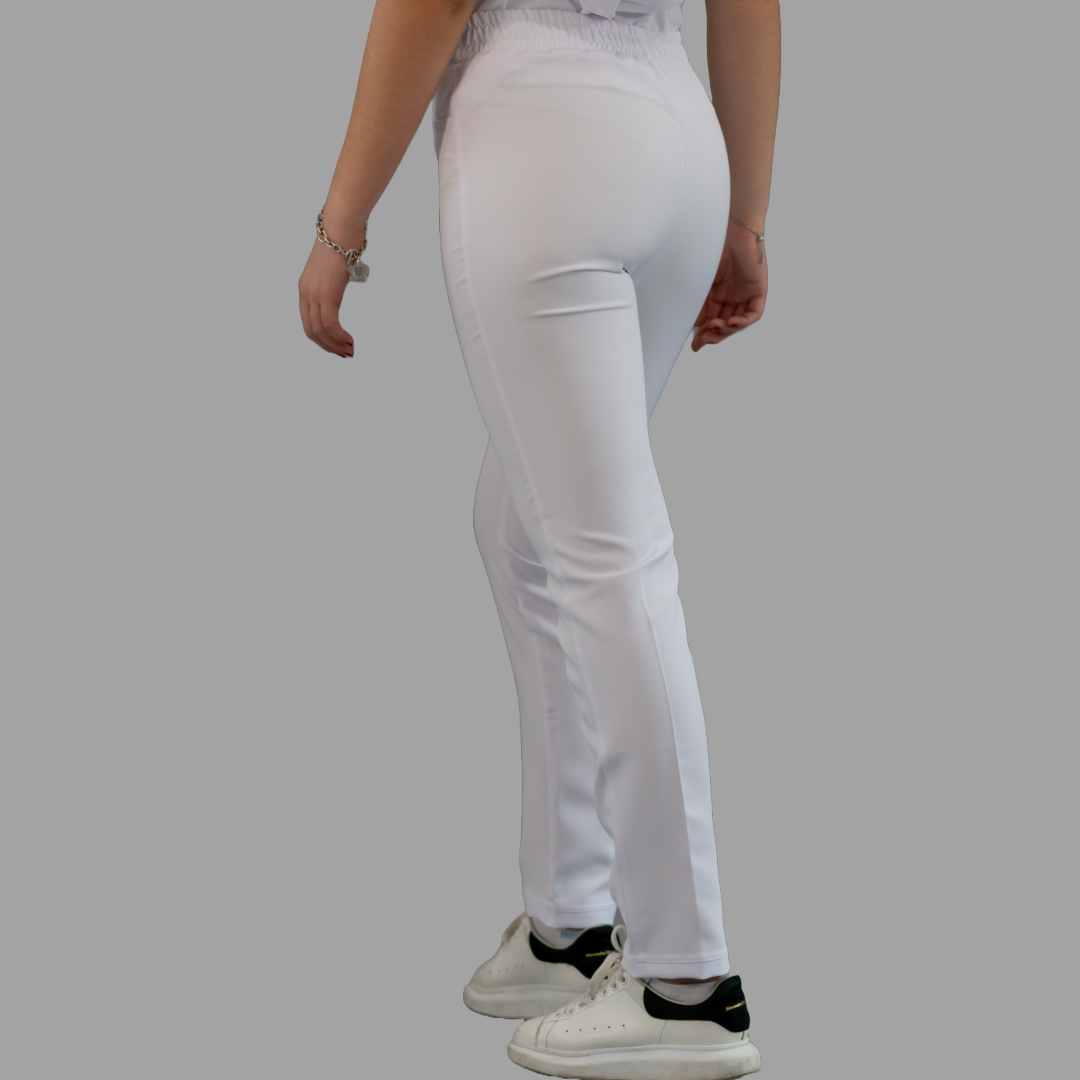Women's Classic Pants Pure White Waterproof
