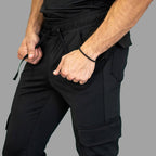 Men's 910 Black Super Stretch Jogger Pants