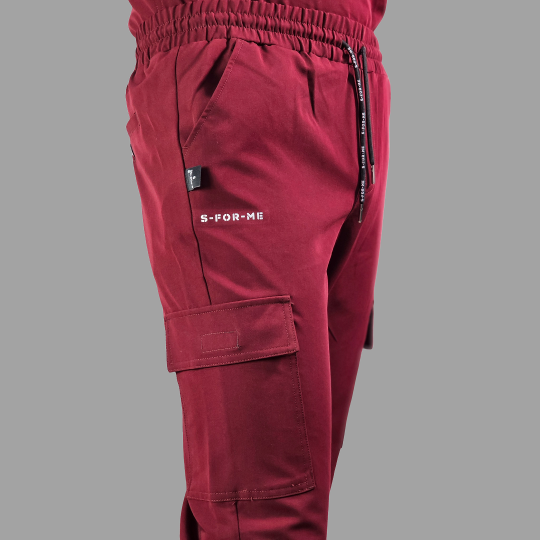 Men’s Scrub Pants style 300 Burgundy