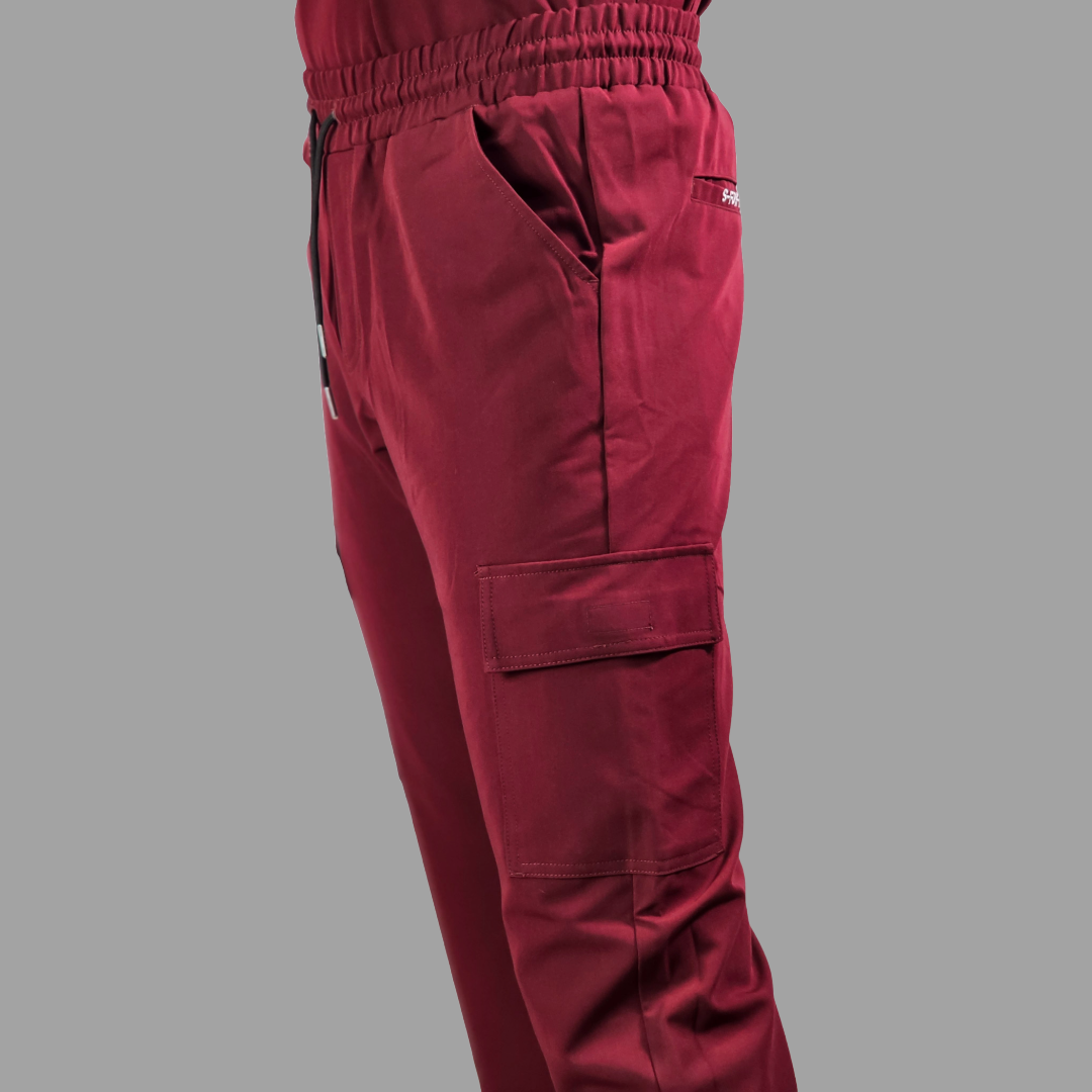 Men’s Scrub Pants style 300 Burgundy