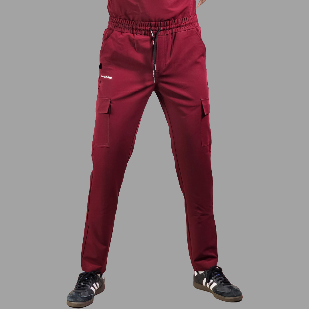 Men’s Scrub Pants style 300 Burgundy