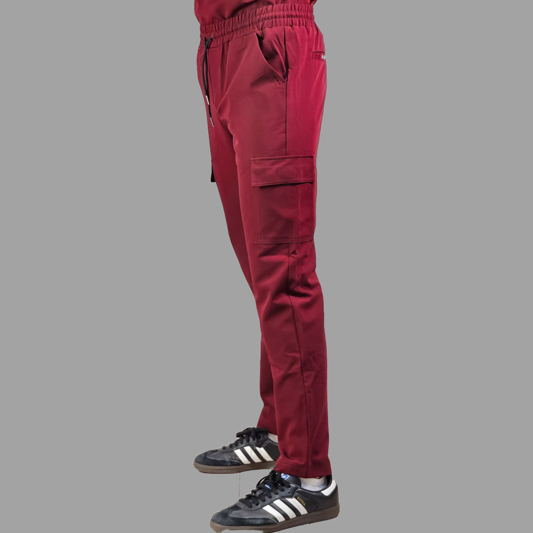 Men’s Scrub Pants style 300 Burgundy