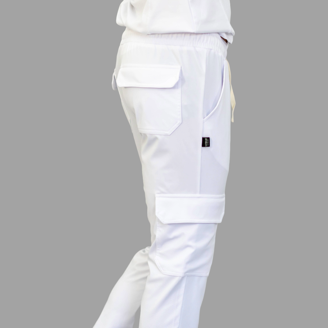 Men's Pants 910 White Super Stretch