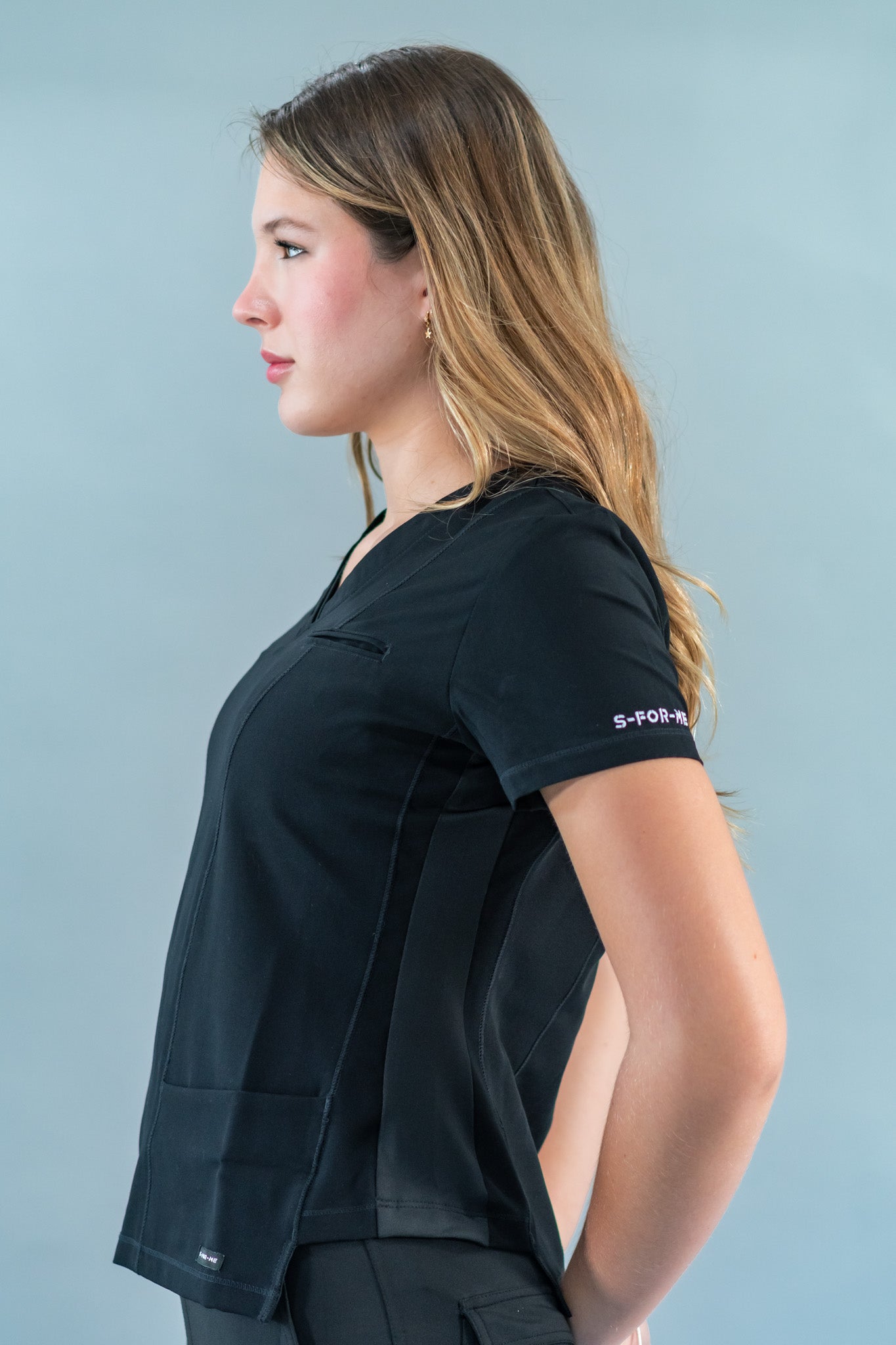 Women’s Waterproof 301 Black Top, Scrubs style 301