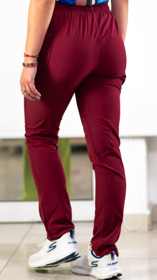 Women's 401 Fw Burgundy  Pants