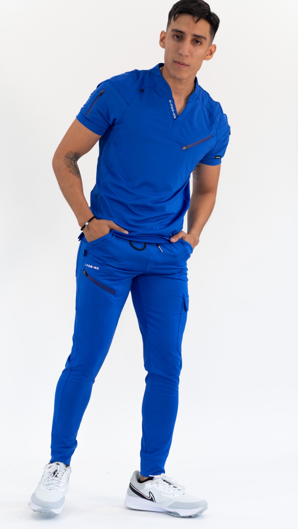 Men's Top 905 Royal Blue, Scrubs Super Stretch