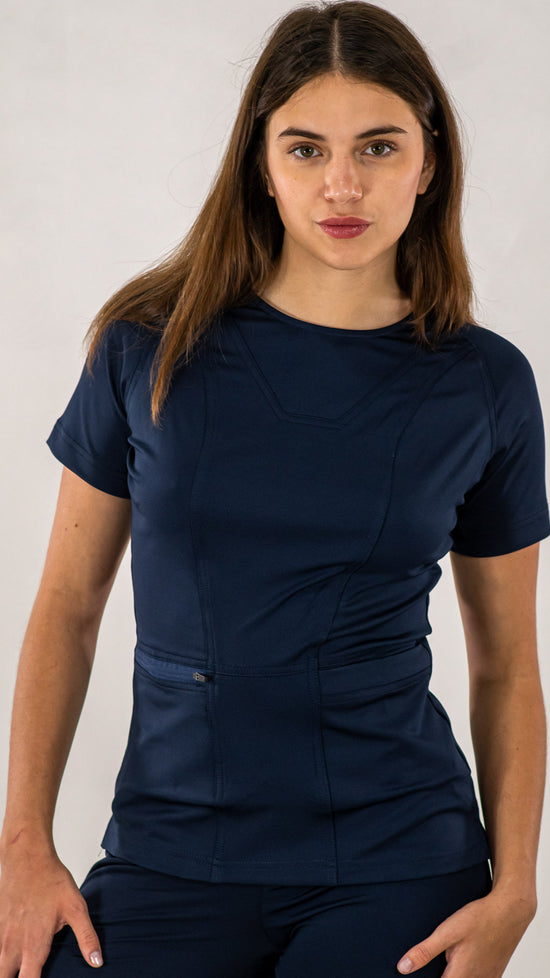Women's Scrub Top 901 Navy Blue SFORME Scrubs