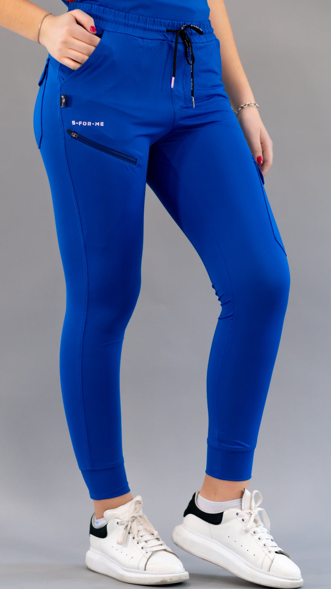 Unisex Relaxed Jogger 905 Royal Blue, Super Stretch Scrubs