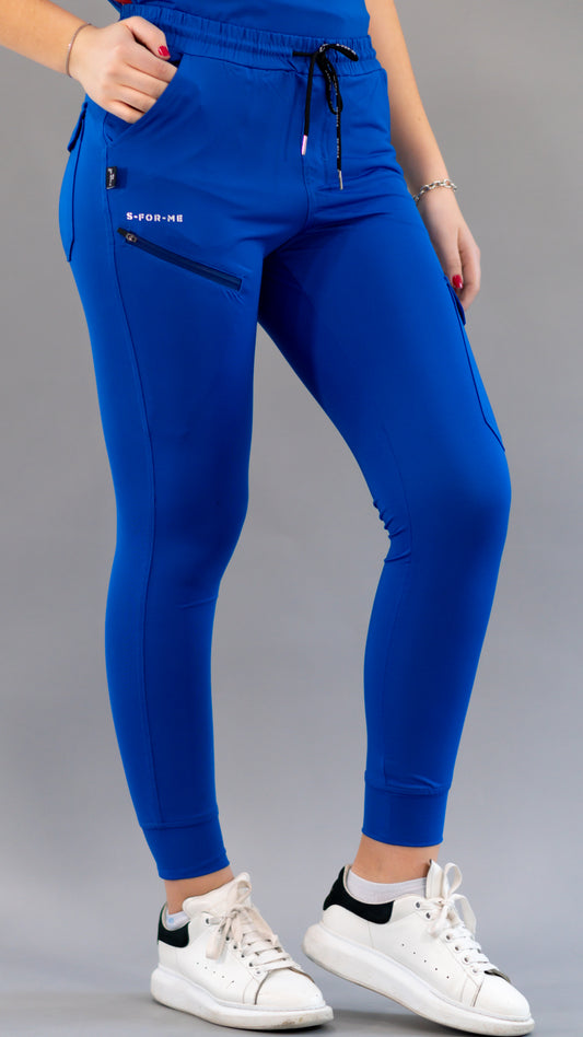 Unisex Relaxed Jogger 905 Royal Blue, Super Stretch Scrubs