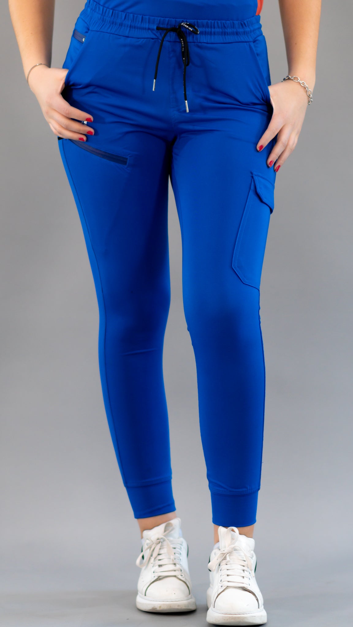 Unisex Relaxed Jogger 905 Royal Blue, Super Stretch Scrubs