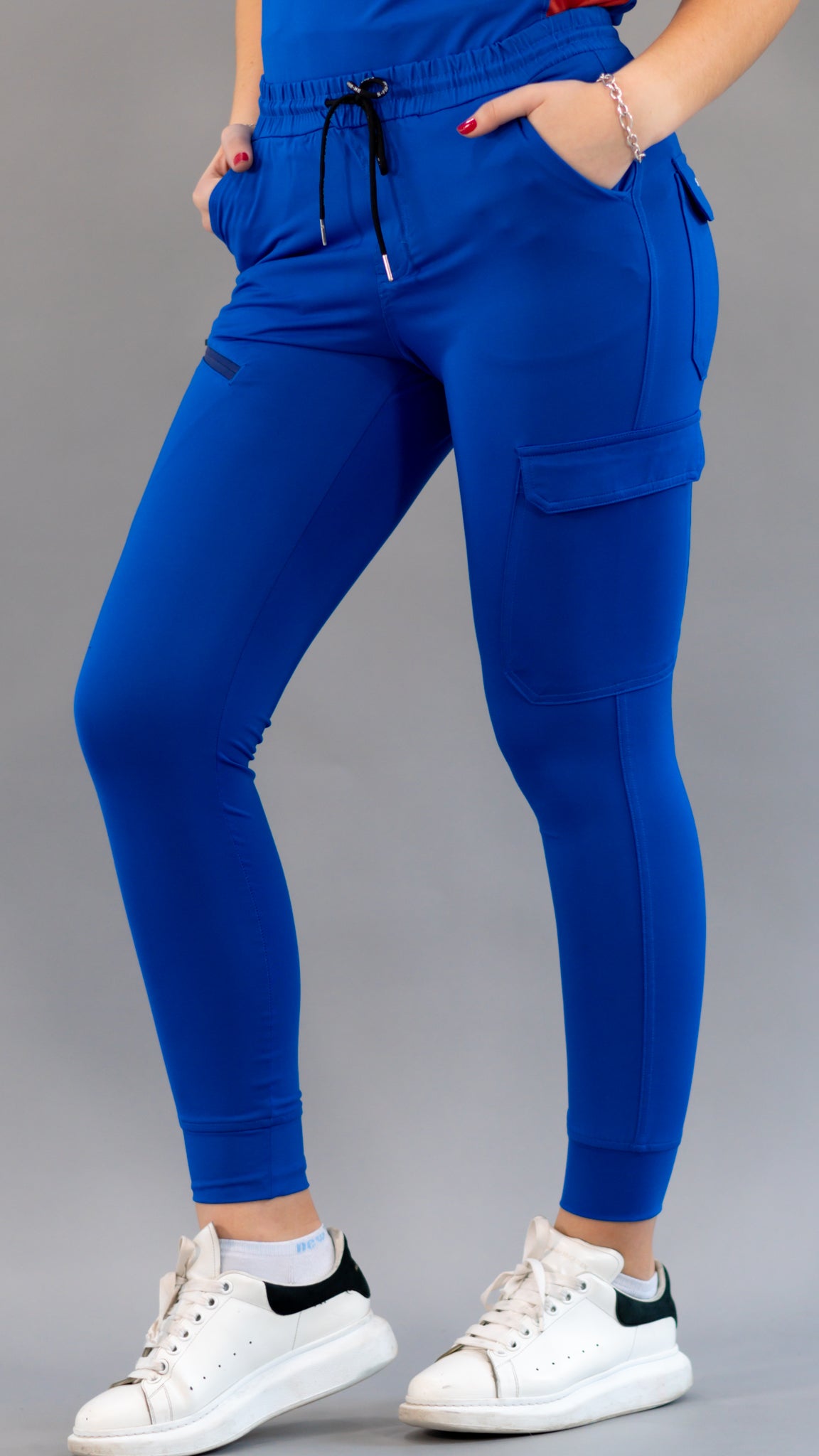 Unisex Relaxed Jogger 905 Royal Blue, Super Stretch Scrubs