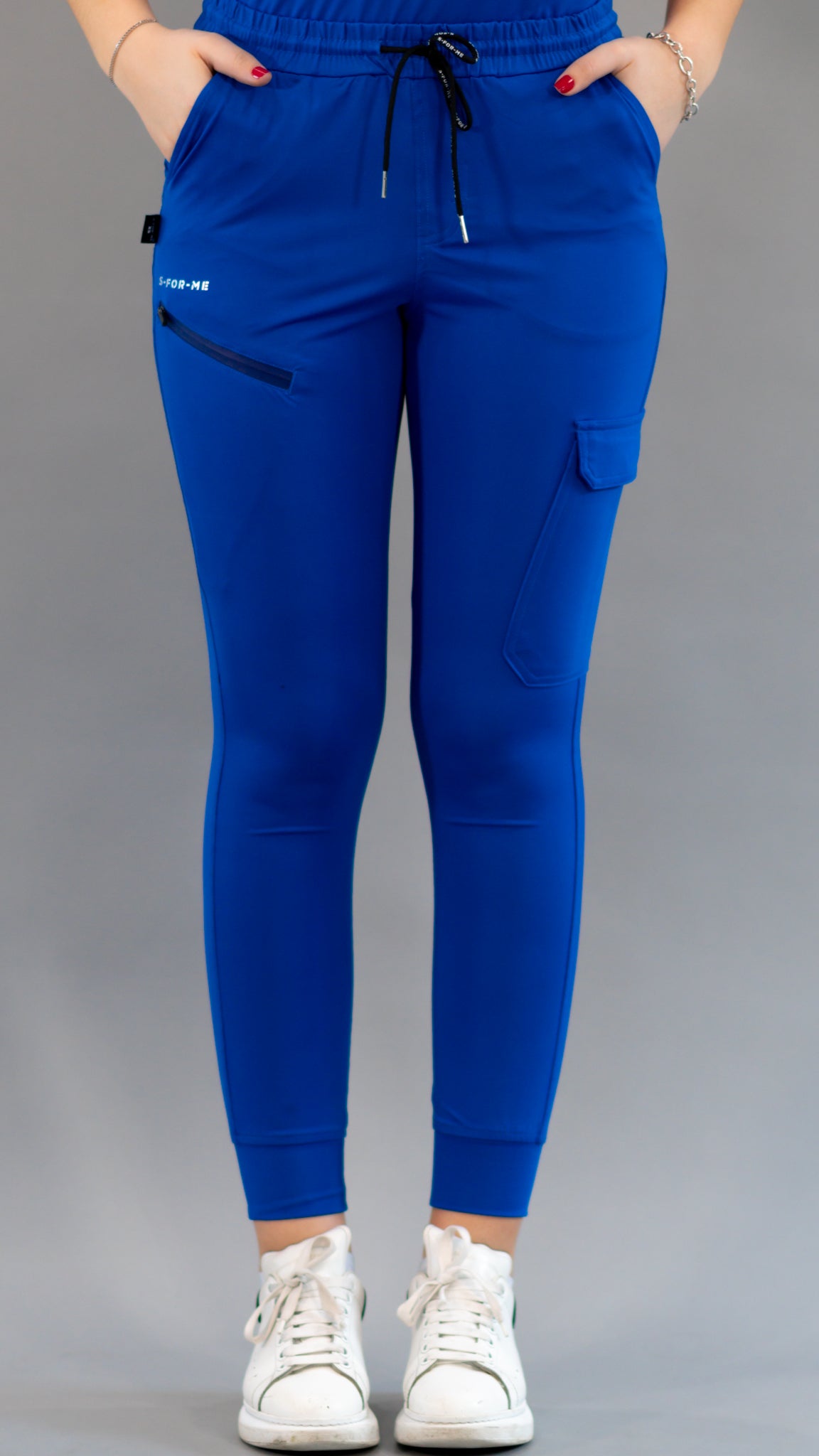 Unisex Relaxed Jogger 905 Royal Blue, Super Stretch Scrubs