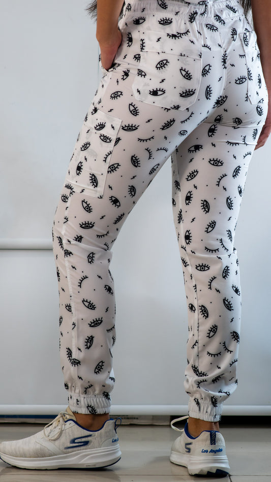 Women's Jogger Pants Stretch 501 Eyes