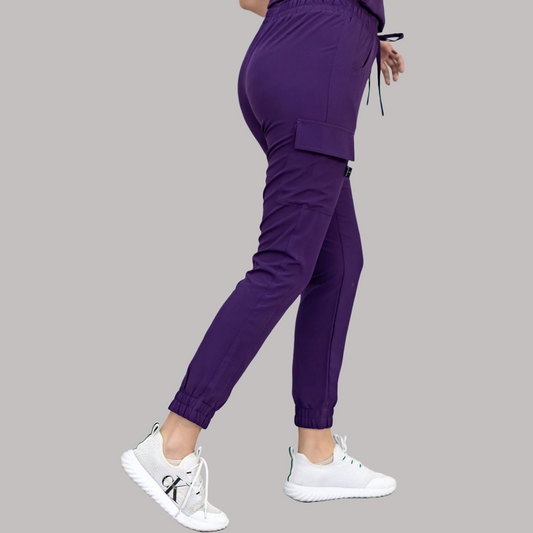 Women's Skinny Purple Jogger, Scrubs 520