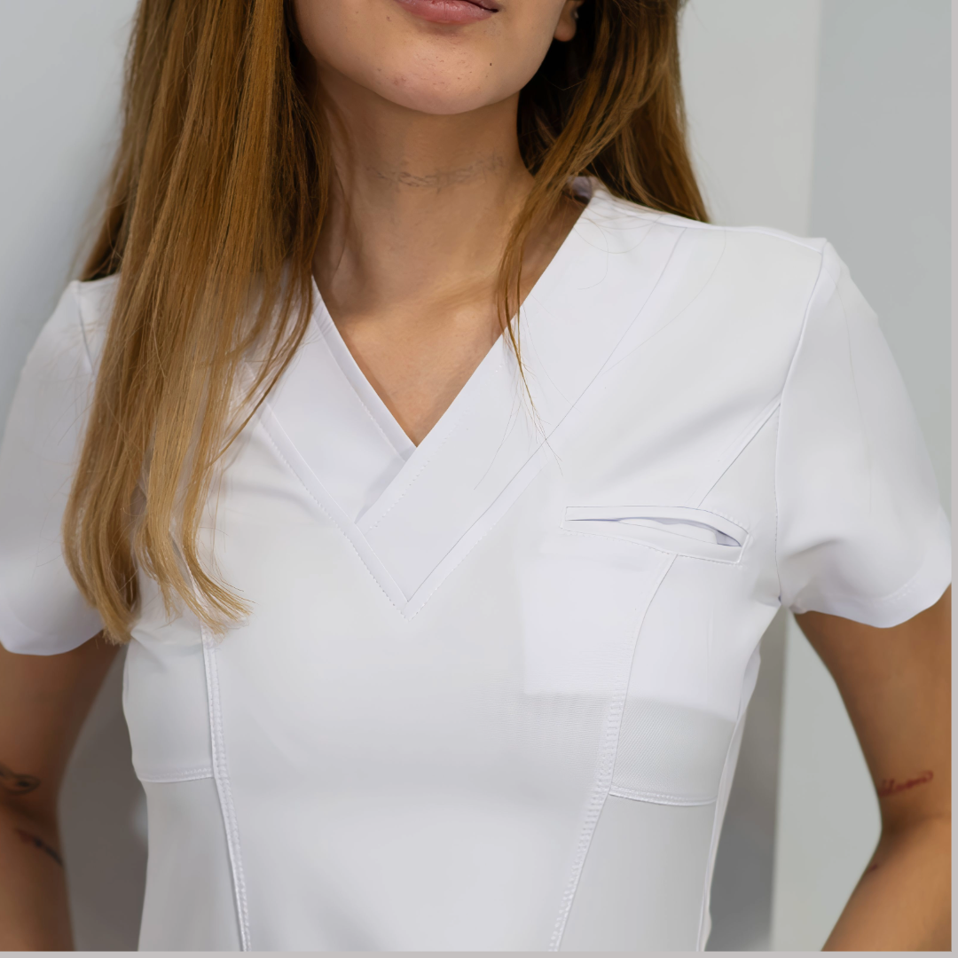 Women's 502 Pure White Top, Waterproof