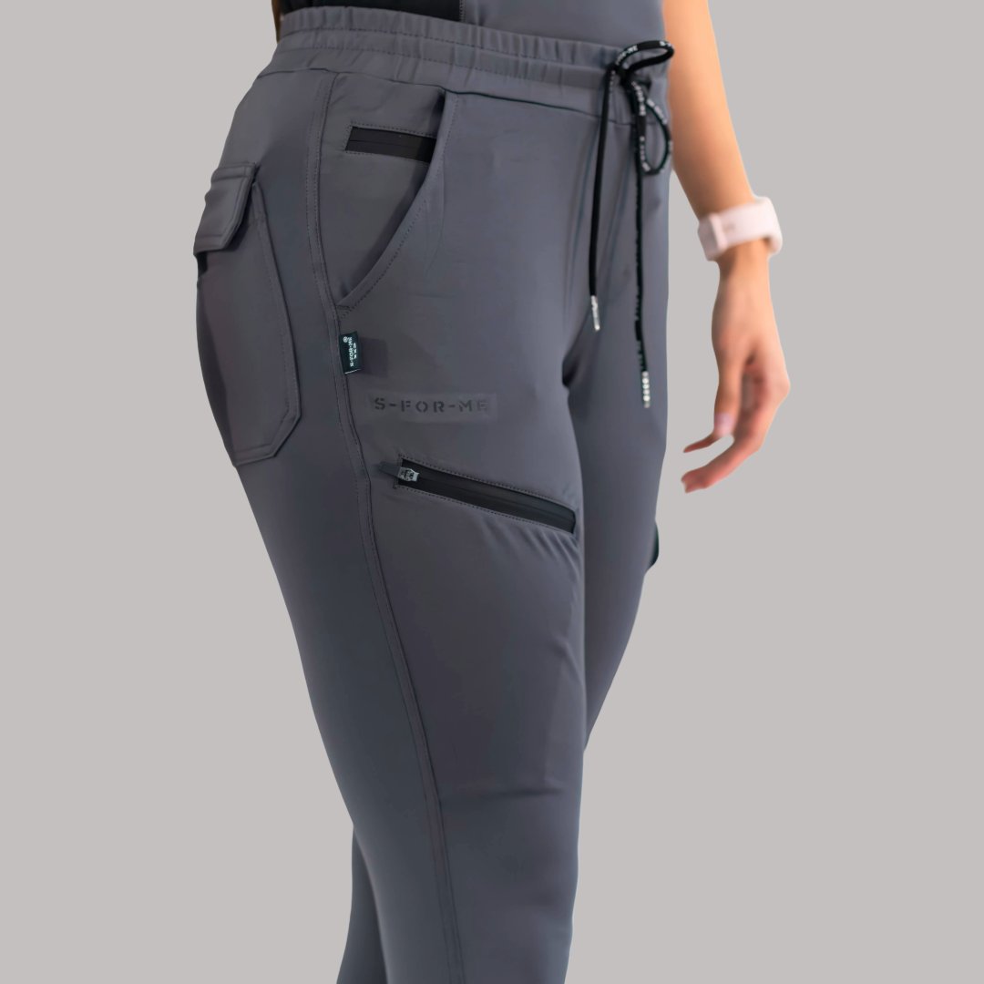 Women’s Jogger 905 Oxford Gray, Super Stretch Scrubs