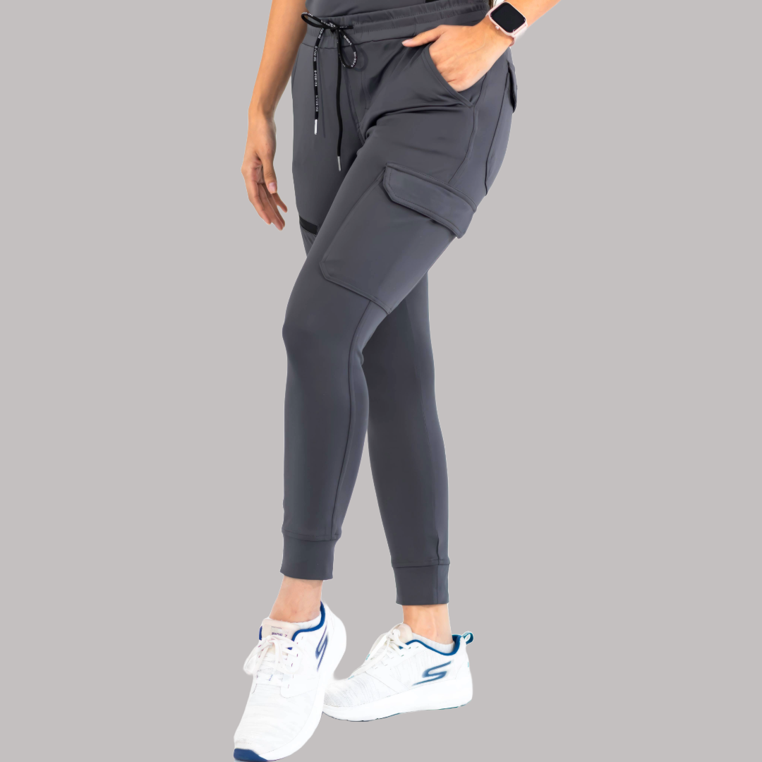 Women’s Jogger 905 Oxford Gray, Super Stretch Scrubs