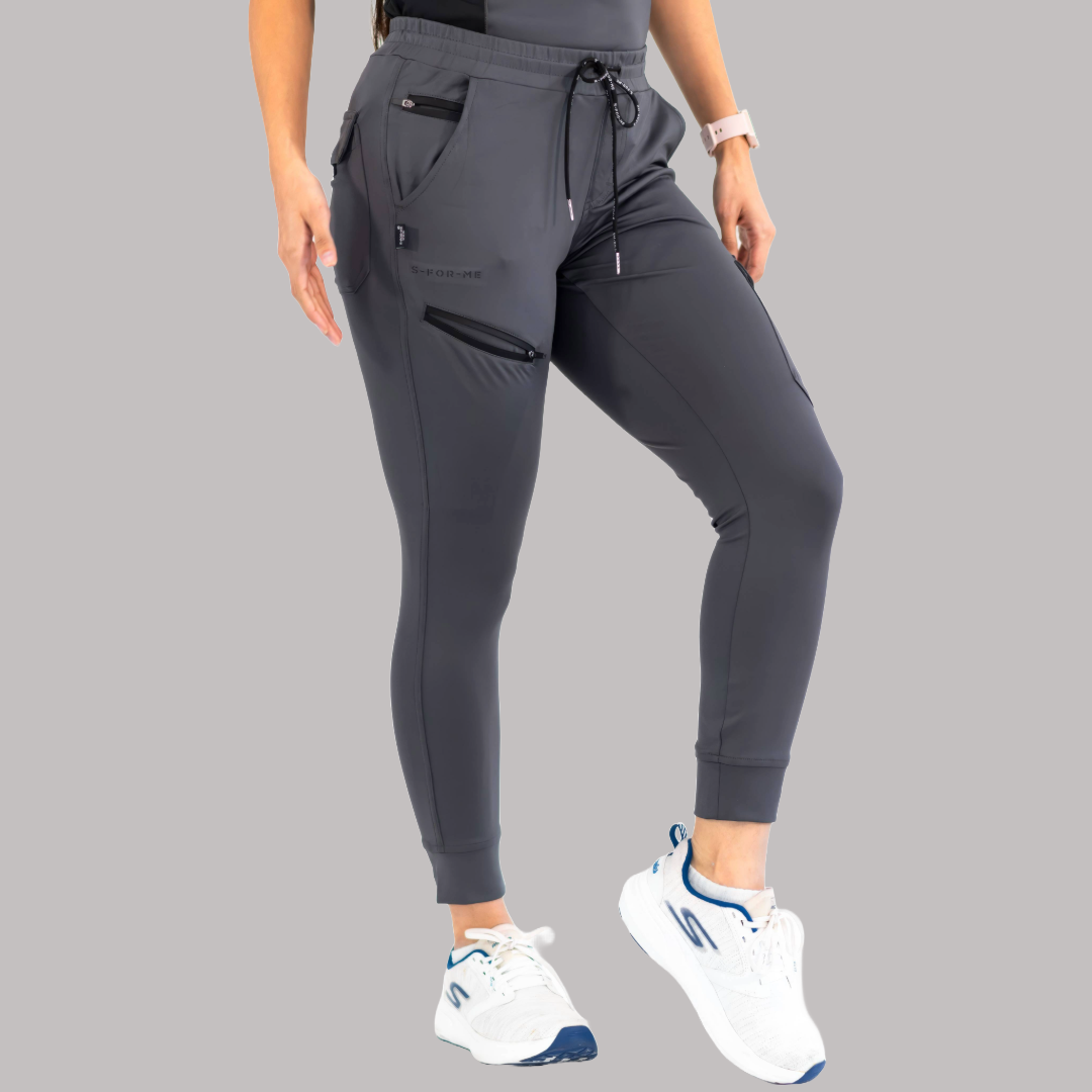 Women’s Jogger 905 Oxford Gray, Super Stretch Scrubs