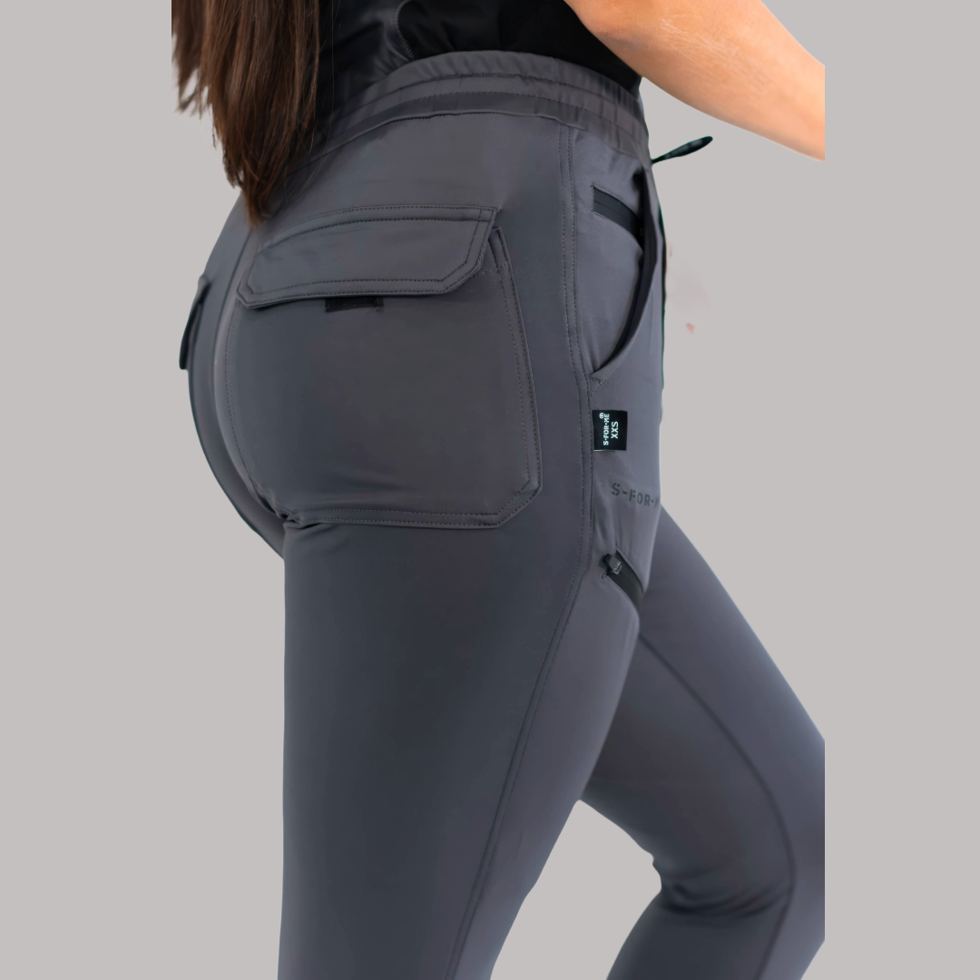 Women’s Jogger 905 Oxford Gray, Super Stretch Scrubs
