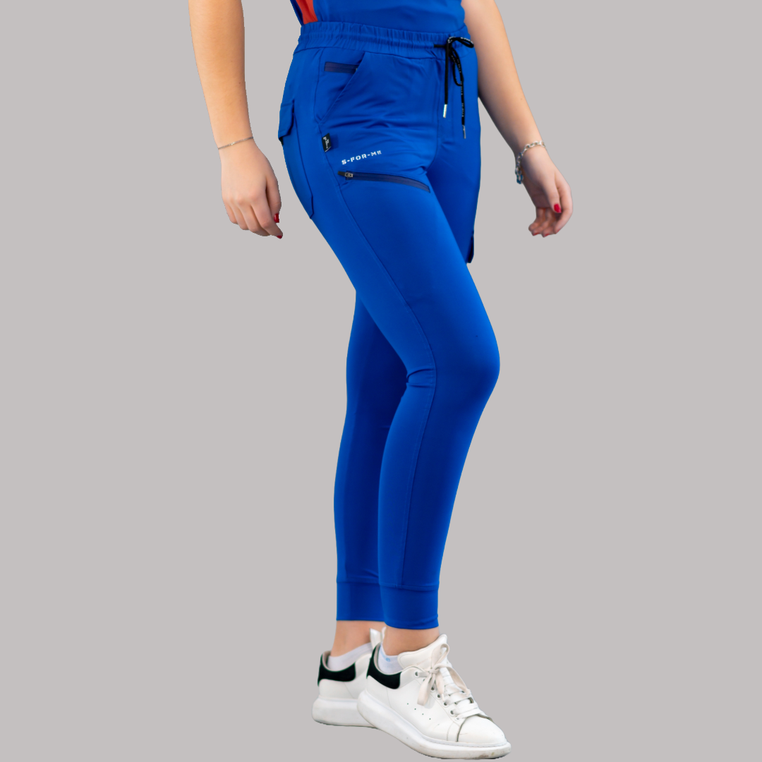 Unisex Relaxed Jogger 905 Royal Blue, Super Stretch Scrubs