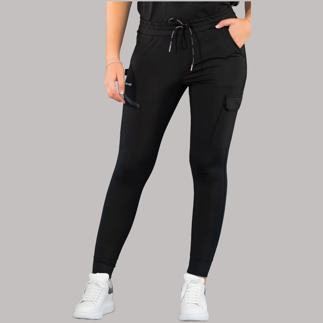 Women’s Jogger 905 Black, Super Stretch Scrubs