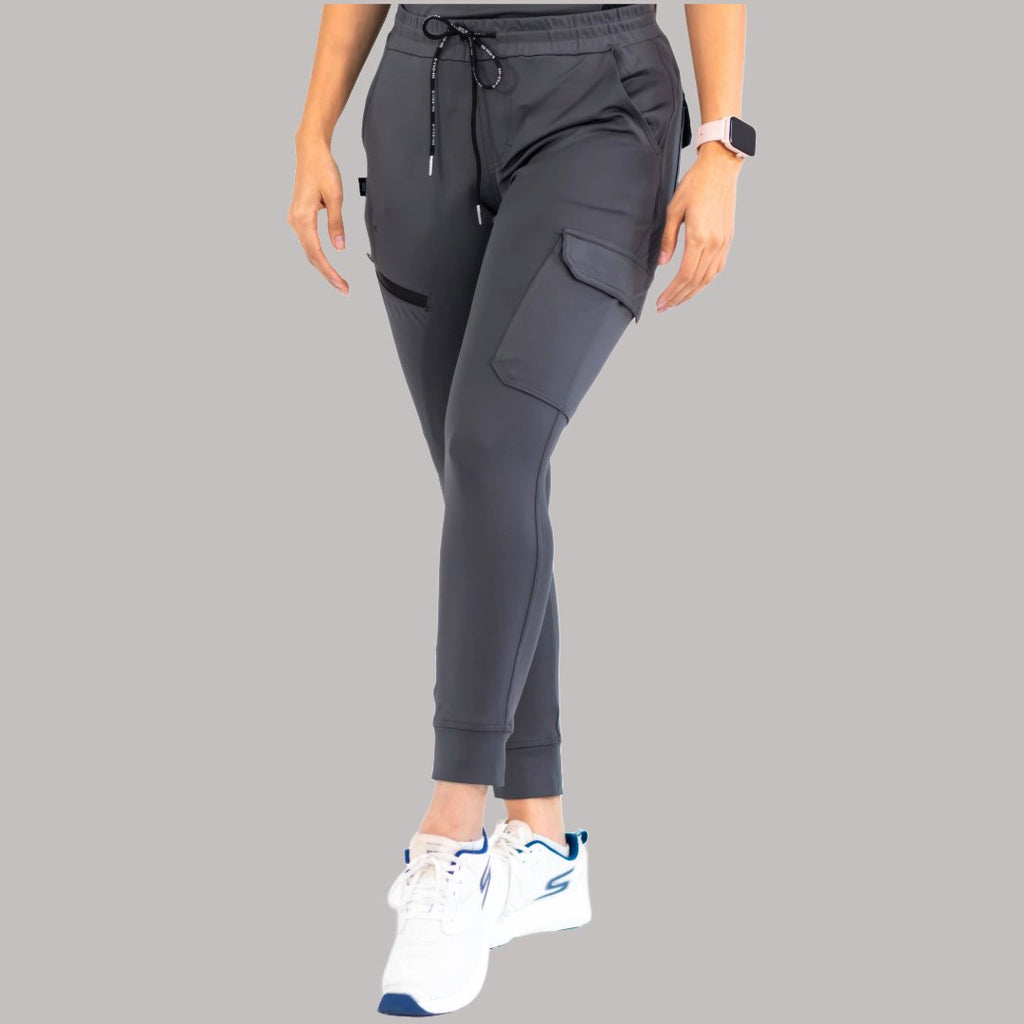 Women’s Jogger 905 Oxford Gray, Super Stretch Scrubs