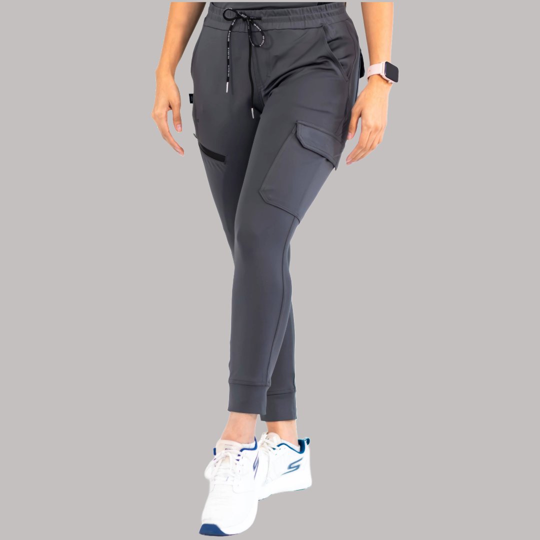 Women’s Jogger 905 Oxford Gray, Super Stretch Scrubs