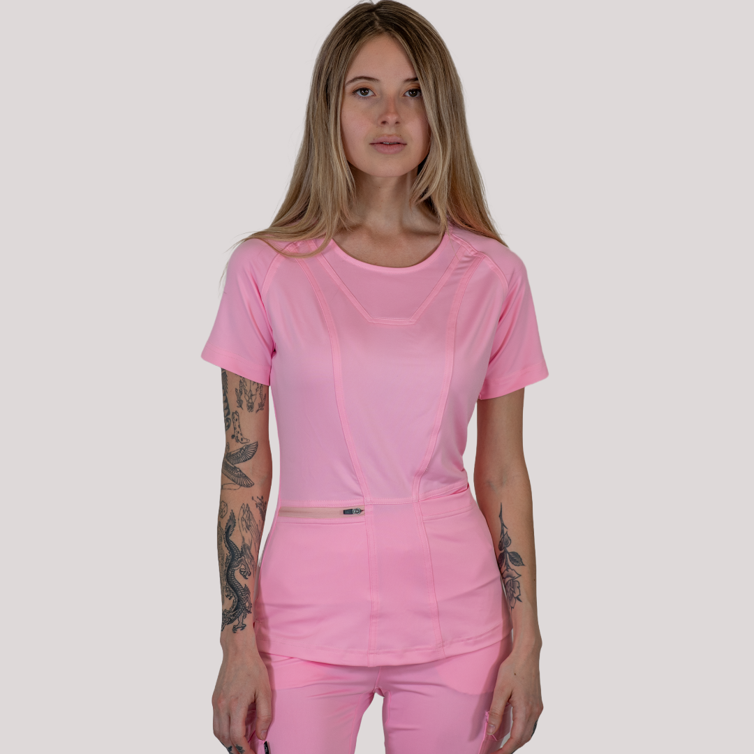 Women's Scrubs Top 901 Pale Pink